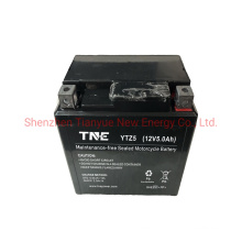 Factory Activated Mf 12V 5ah Mf Motorcycle Battery for Power Sports/ATV/Water Craft/Snow Mobile